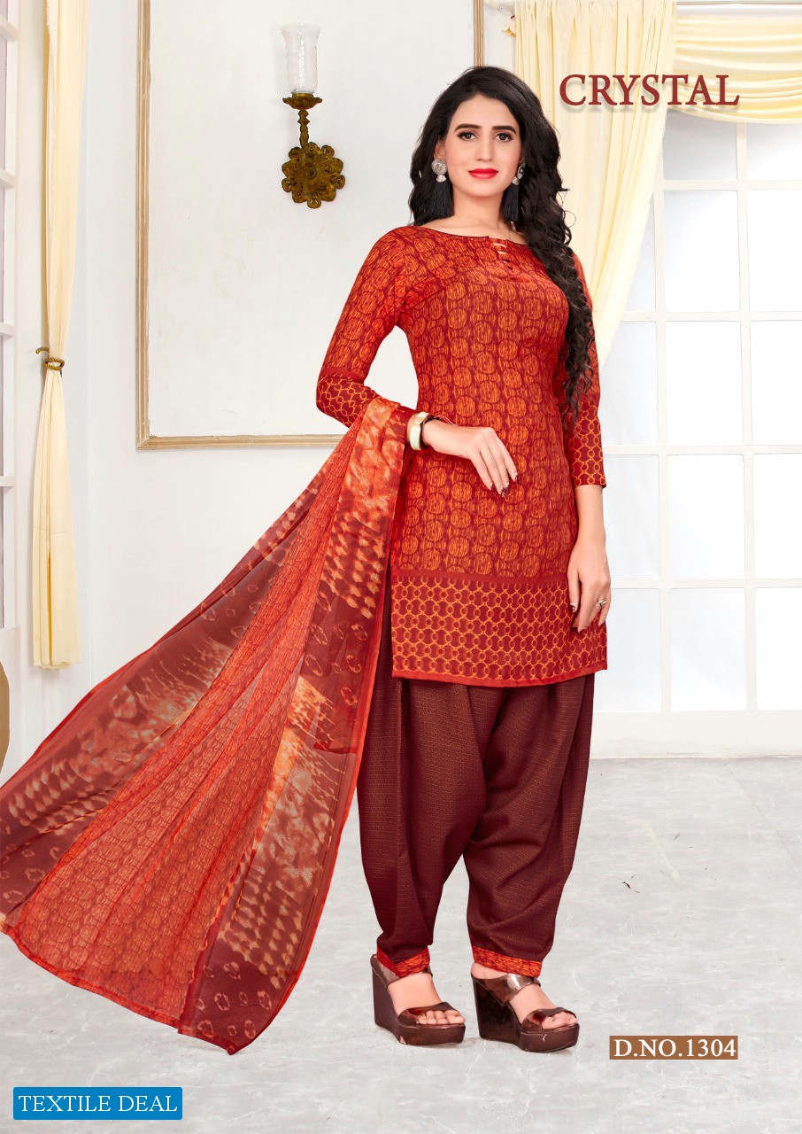 Amit Crystal Vol-13 Wholesale Printed Dress Material