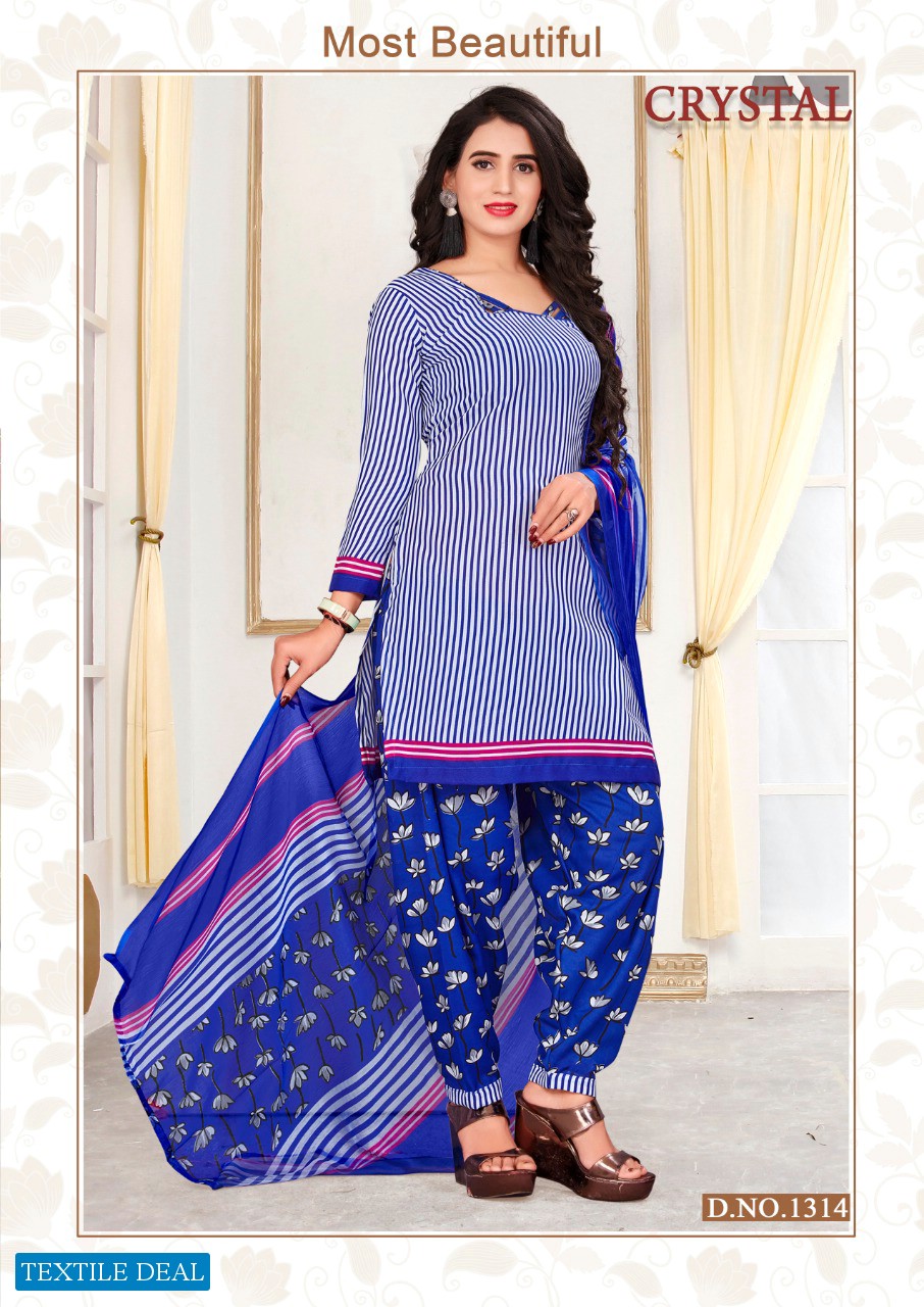 Amit Crystal Vol-13 Wholesale Printed Dress Material