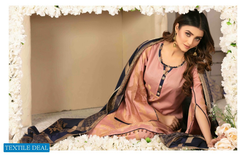 Amna Sohail Chrome Wholesale Original Pakistani Banaras Suits