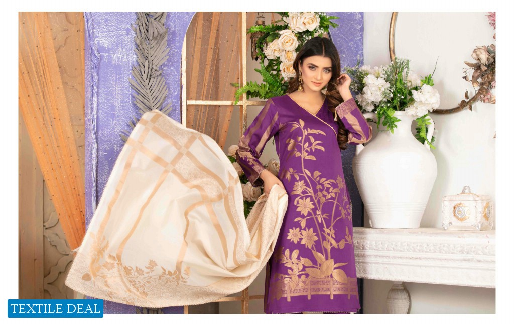 Amna Sohail Chrome Wholesale Original Pakistani Banaras Suits
