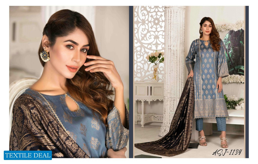 Amna Sohail Primo Banarasi Lawn Pakistani Branded Catalog