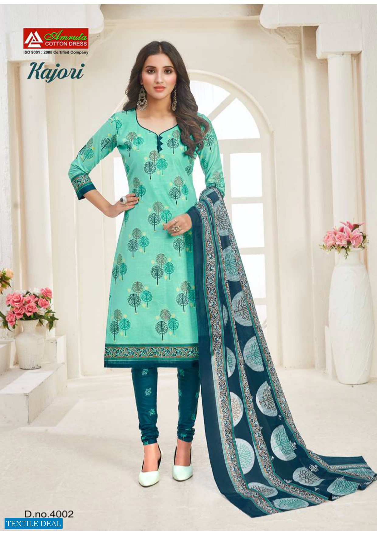 Amruta Kajori Vol-40 Wholesale Cotton Dress Catalog