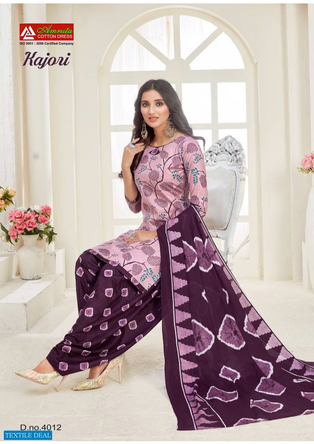 Amruta Kajori Vol-40 Wholesale Cotton Dress Catalog