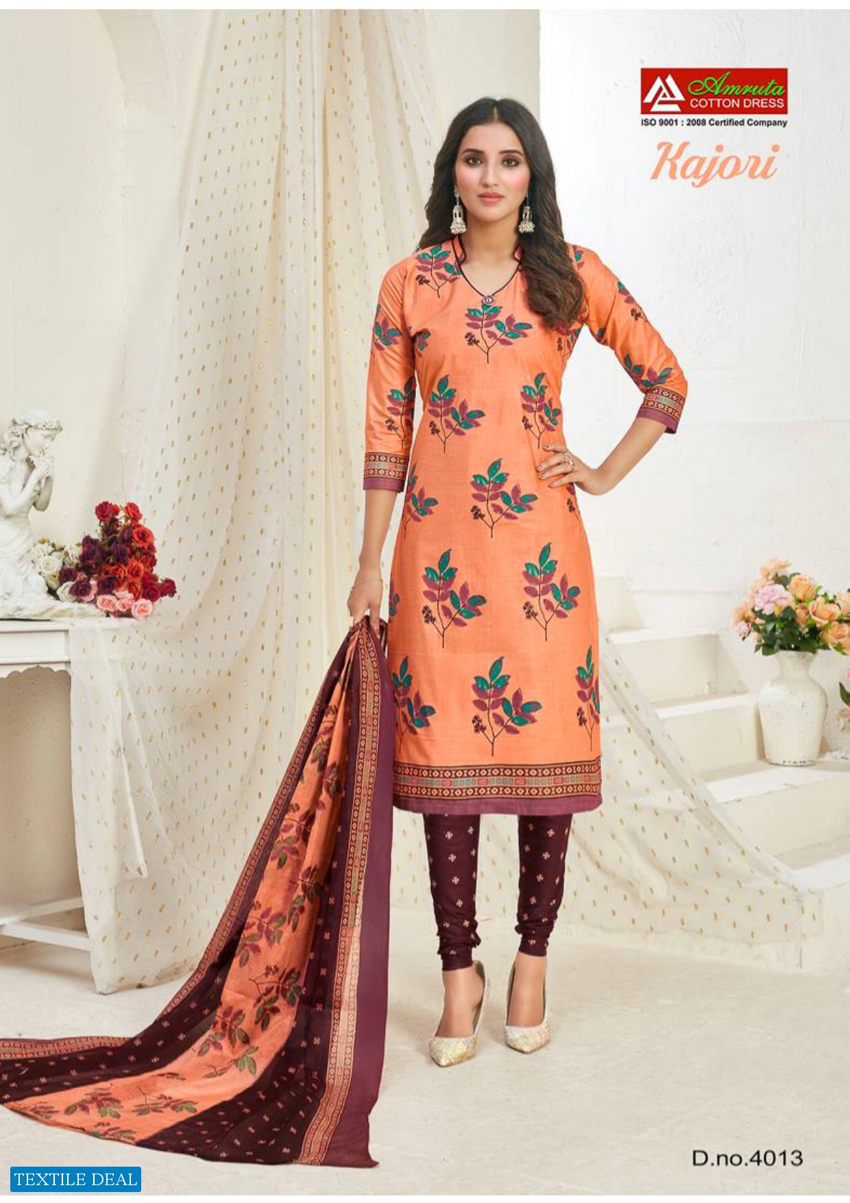 Amruta Kajori Vol-40 Wholesale Cotton Dress Catalog