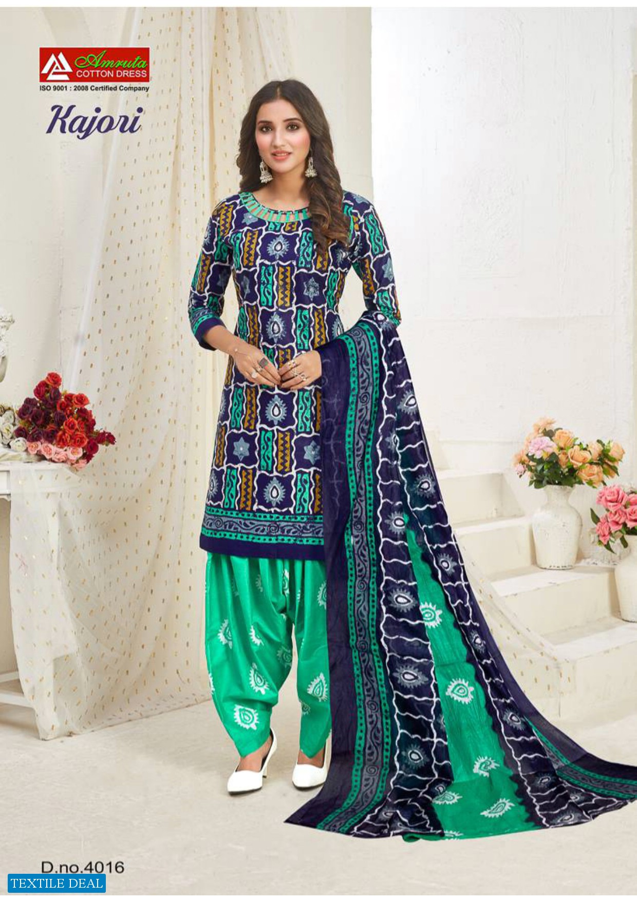 Amruta Kajori Vol-40 Wholesale Cotton Dress Catalog