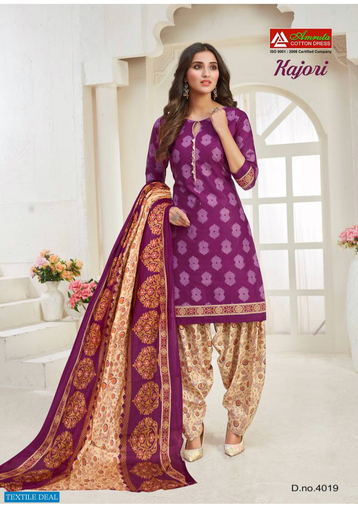 Amruta Kajori Vol-40 Wholesale Cotton Dress Catalog