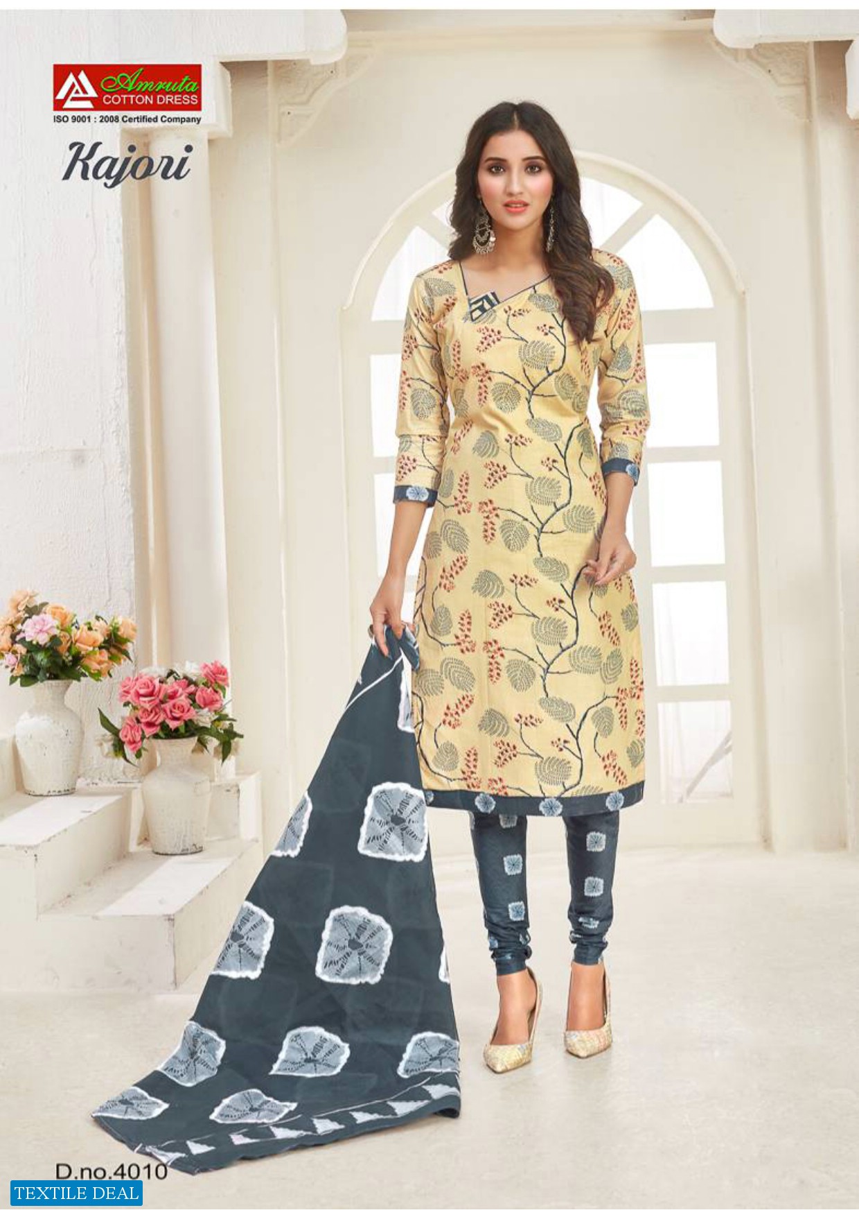 Amruta Kajori Vol-40 Wholesale Cotton Dress Catalog