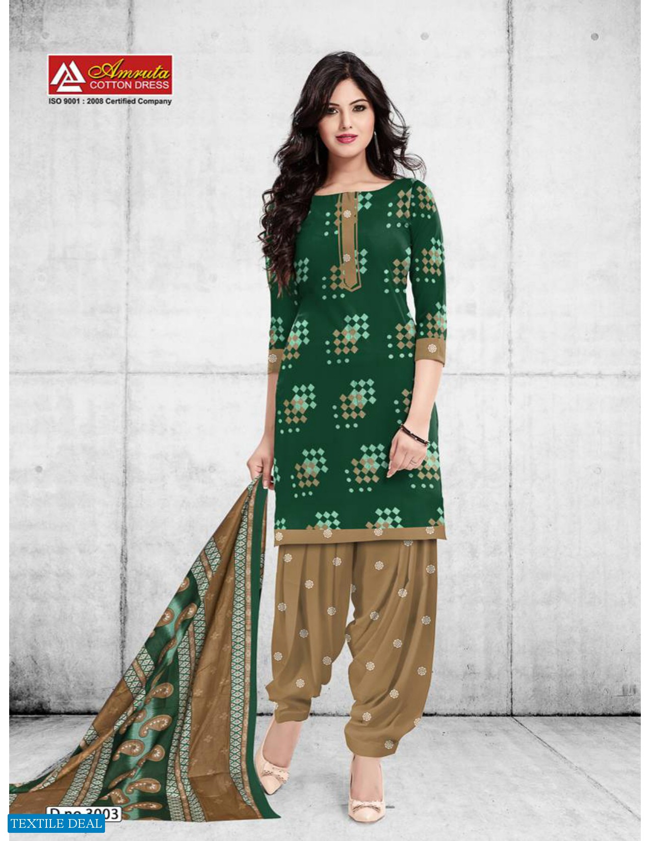 Amruta Krutika Vol-3 Wholesale Cotton Printed Dress Material