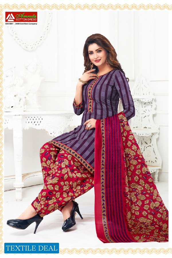 Amruta Patiyala House Vol-7 Wholesale Shopping Printed Dress Material