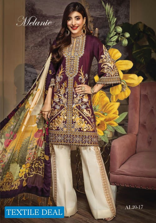 Anaya By Kiran chaudhry Luxury Lawn 2020 Branded Pakistani Catalog