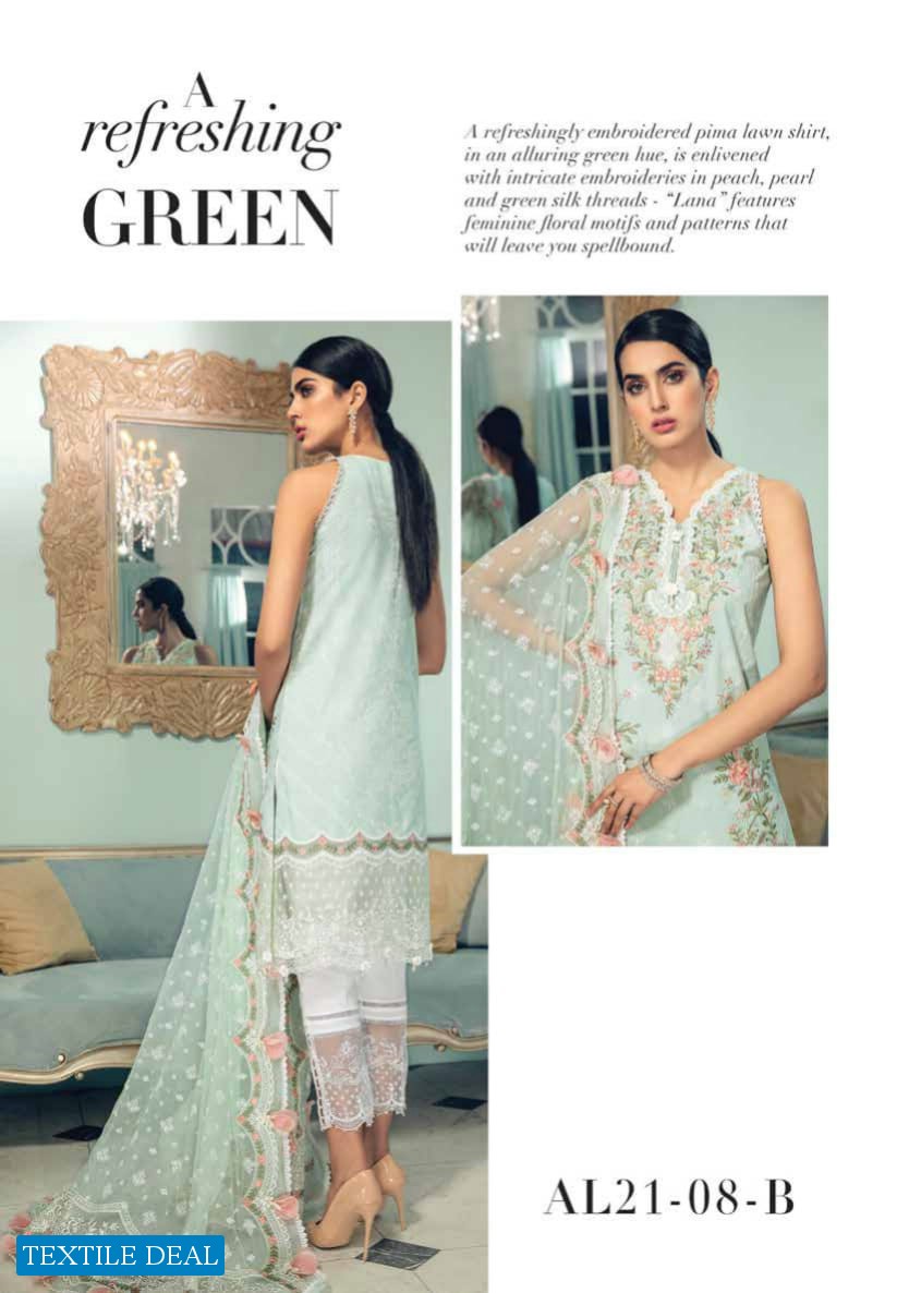 Anaya By Kiran chaudhry Luxury Lawn 2021 Branded Pakistani Catalog