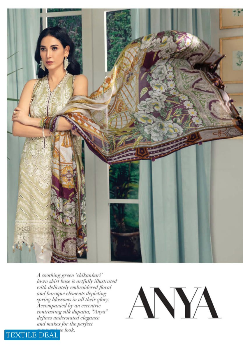 Anaya By Kiran chaudhry Luxury Lawn 2021 Branded Pakistani Catalog