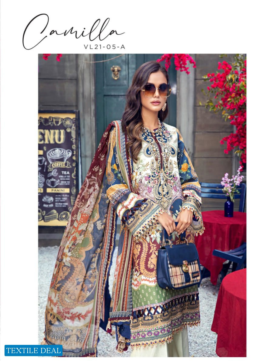 Anaya Viva Lawn 2021 Wholesale Branded Pakistani Dress