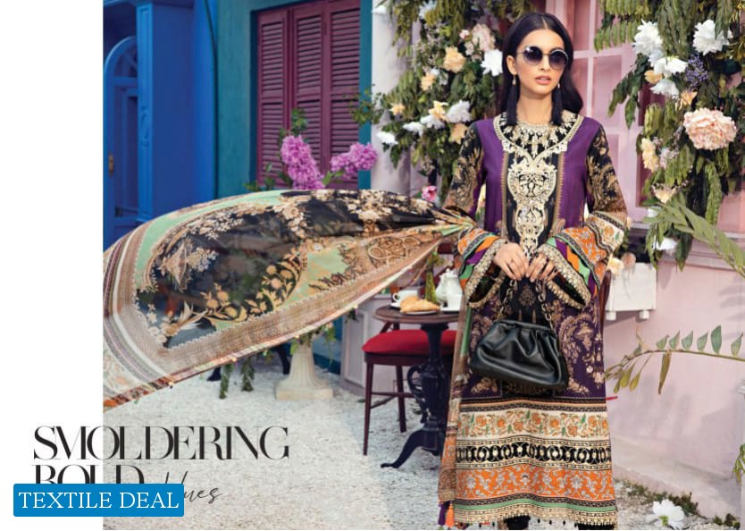 Anaya Viva Lawn 2021 Wholesale Branded Pakistani Dress
