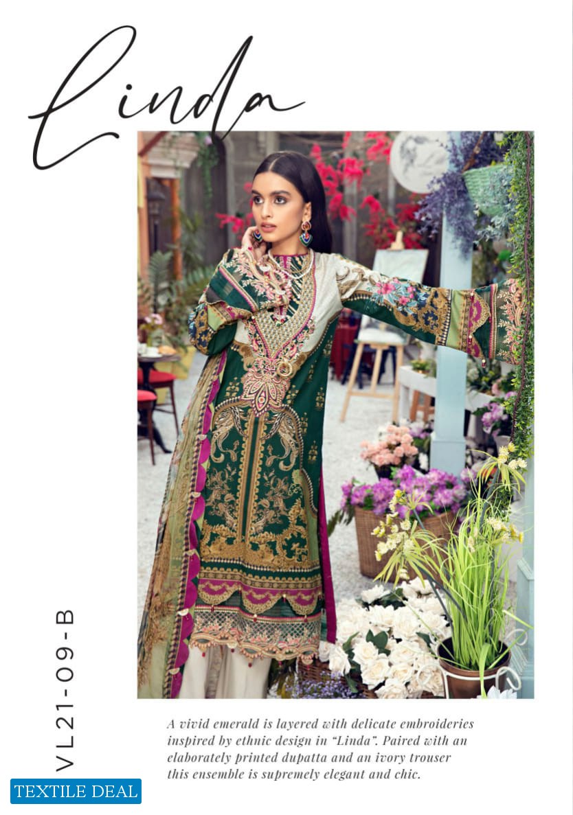 Anaya Viva Lawn 2021 Wholesale Branded Pakistani Dress