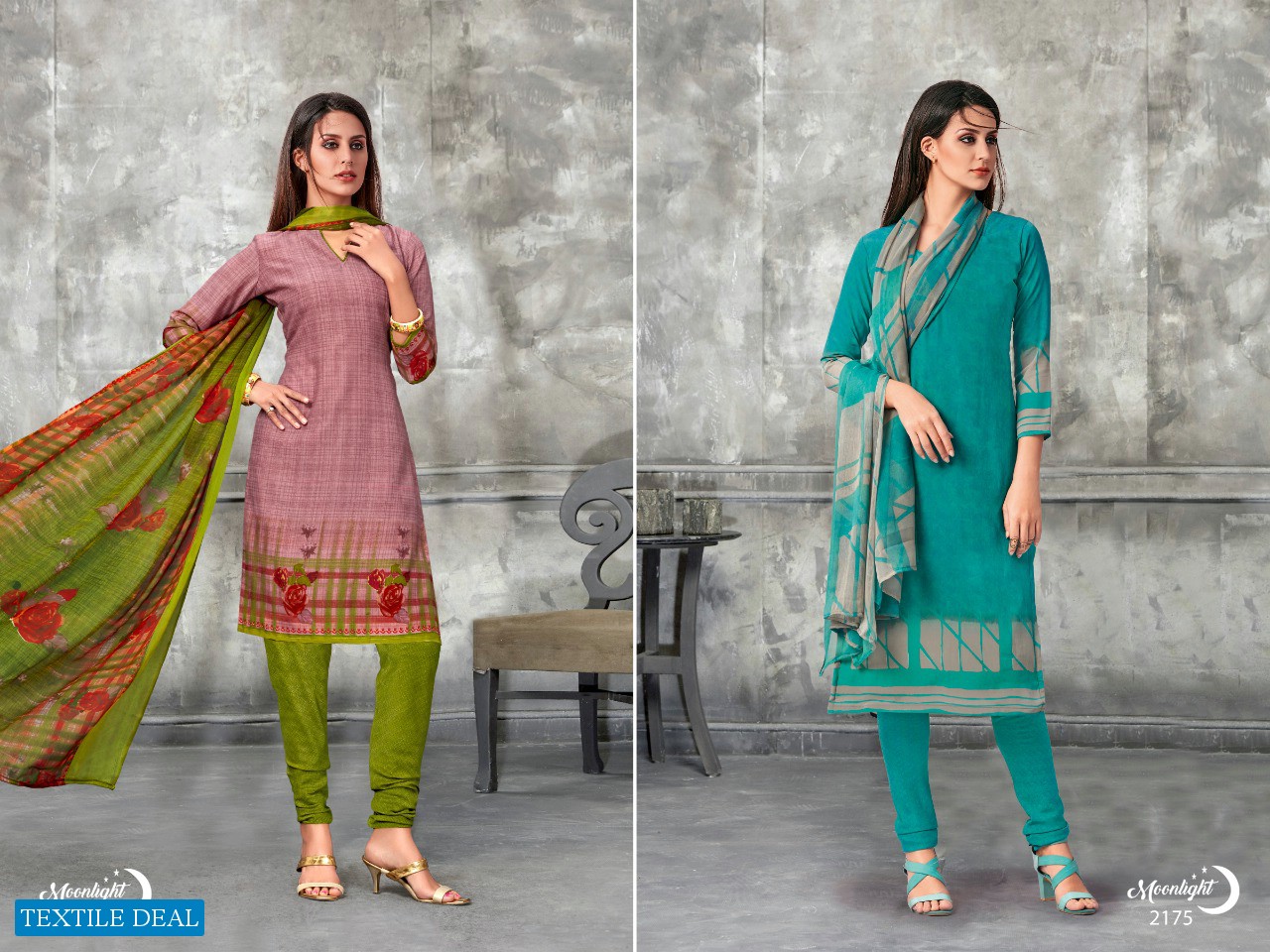 Anmol Moon Light Vol-9 Wholesale Printed Dress Material