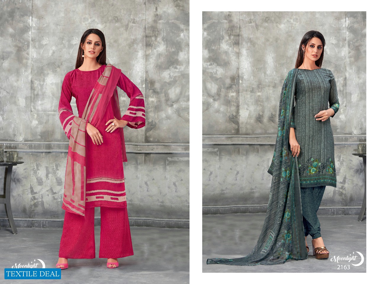 Anmol Moon Light Vol-9 Wholesale Printed Dress Material