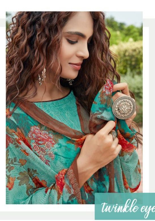 Anmol Nakshatra Pro Vol-43 Wholesale Leon Crepe Dress Material