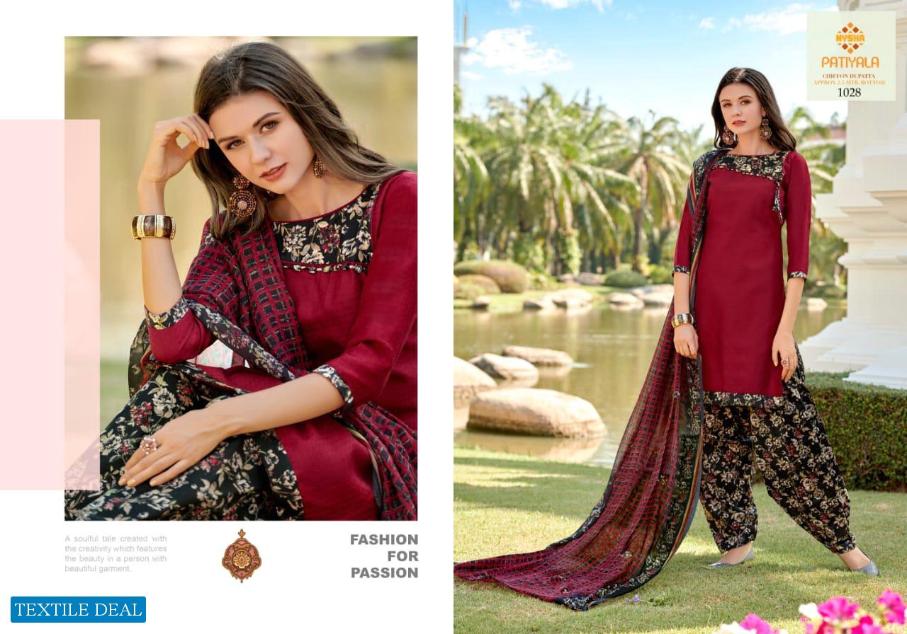 Anmol Nysha Patiyala Vol-8 Wholesale Dress Material