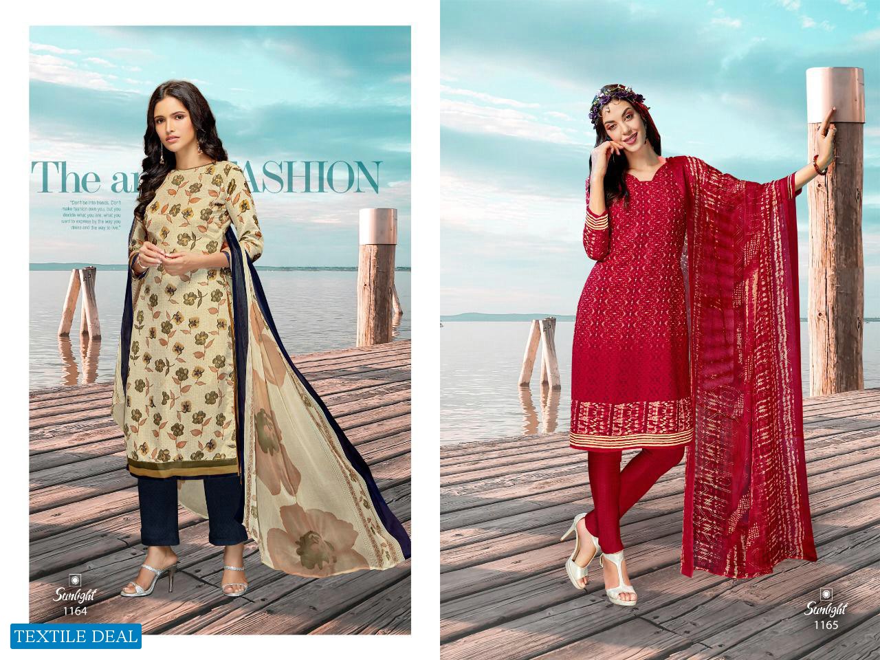 Anmol Sunlight vol-10 Wholesale Cotton printed Dress Material