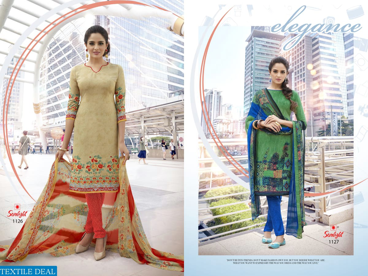 Anmol Sunlight vol-7 Wholesale Cotton printed Dress Material