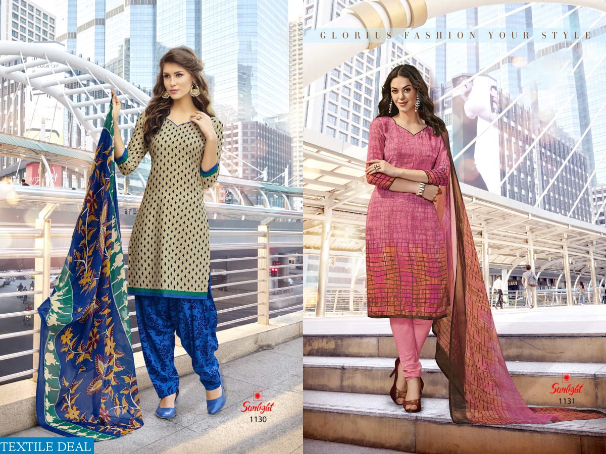 Anmol Sunlight vol-7 Wholesale Cotton printed Dress Material