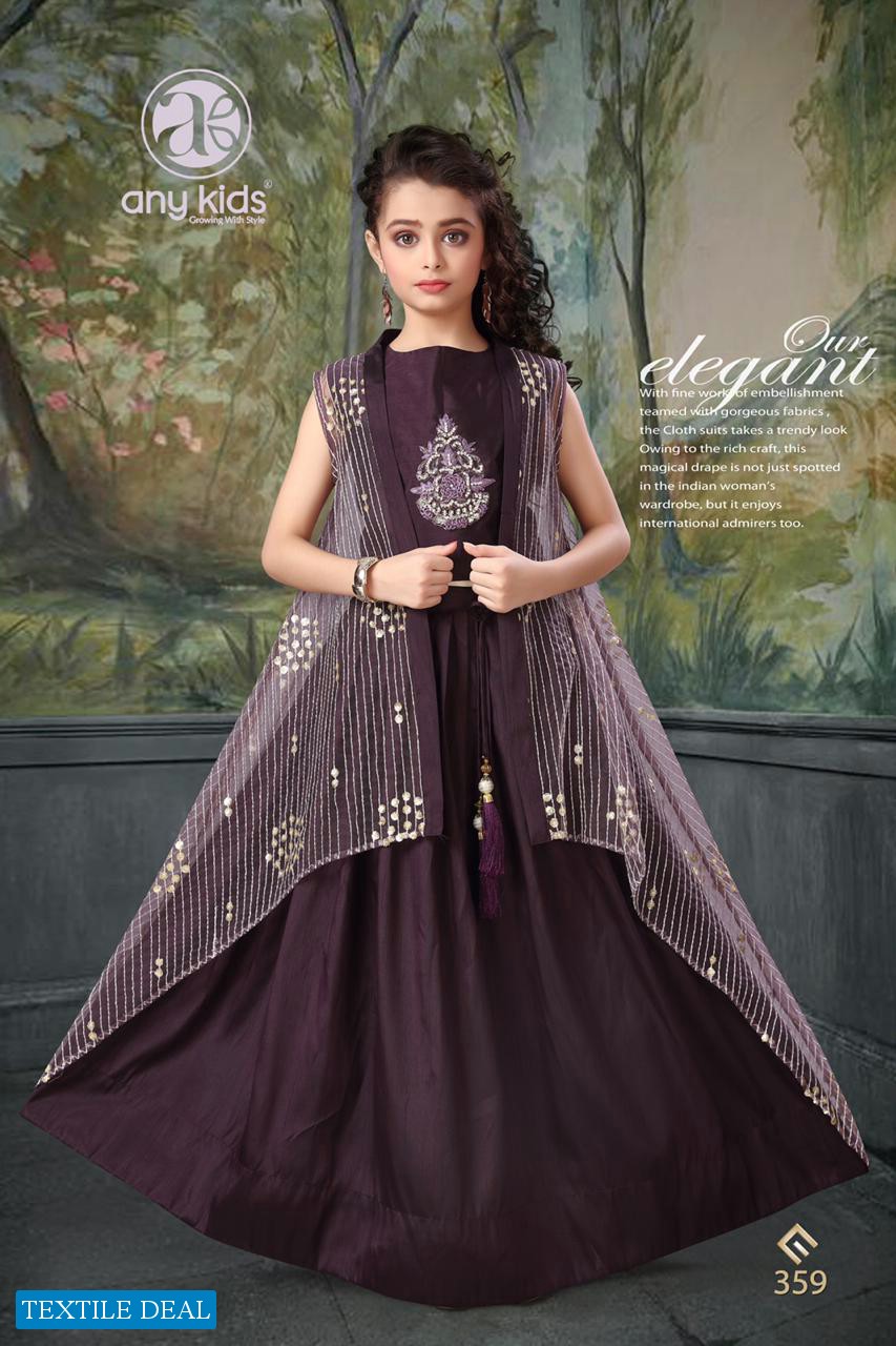 Any Kids Vol-26 And Vol-27 Wholesale Kids Gowns Catalog