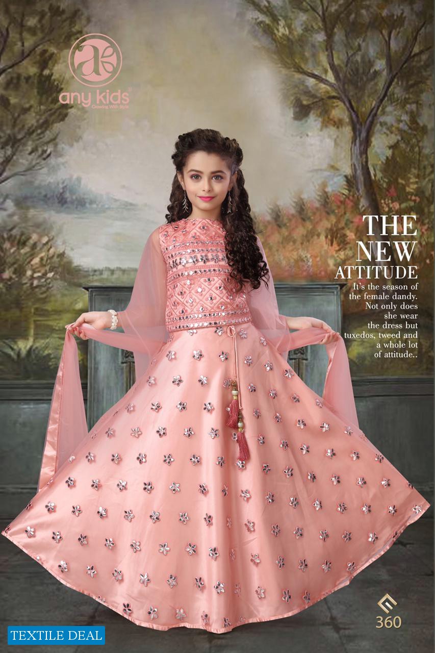 Any Kids Vol-26 And Vol-27 Wholesale Kids Gowns Catalog