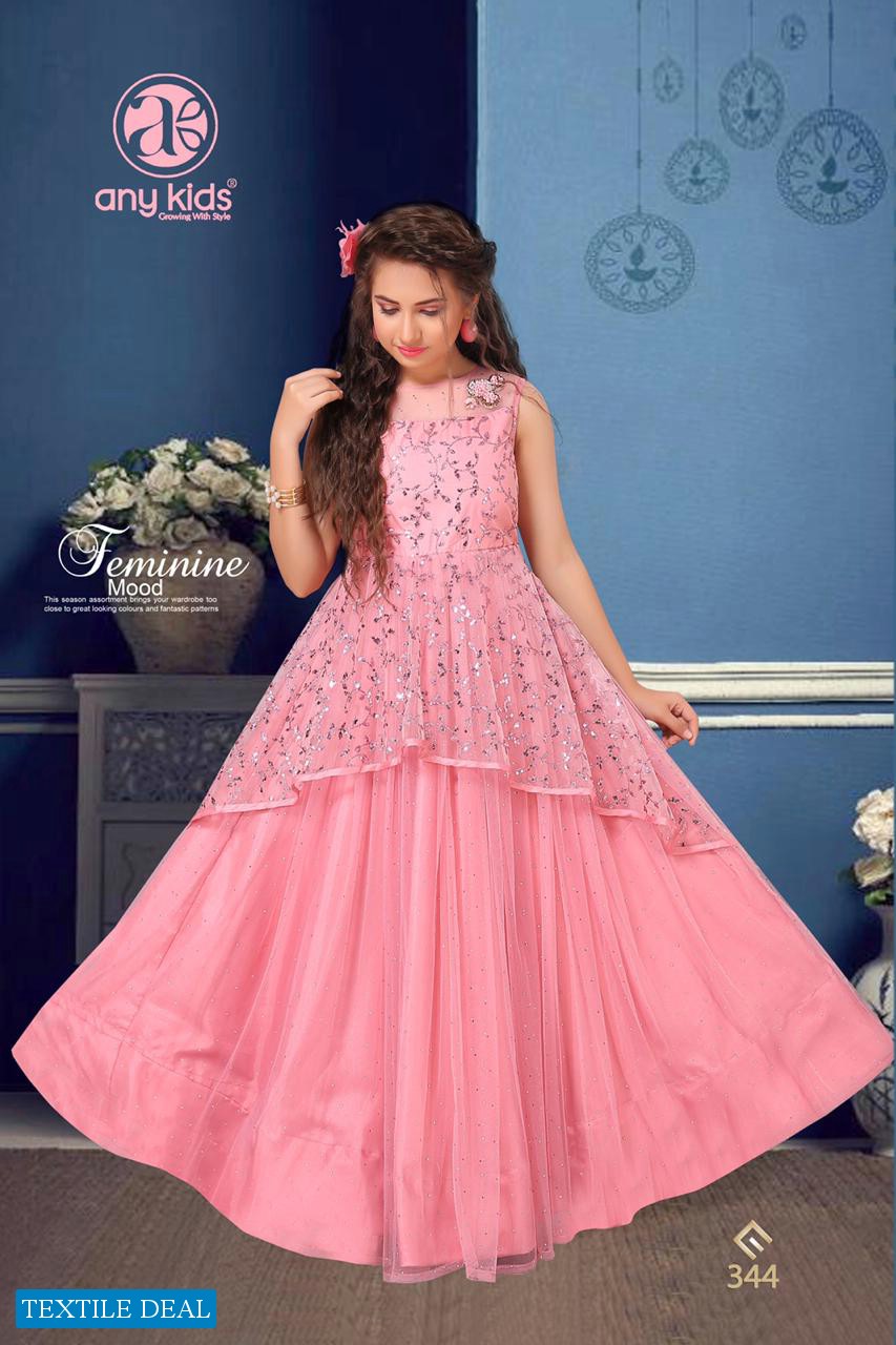 Any Kids Vol-26 And Vol-27 Wholesale Kids Gowns Catalog