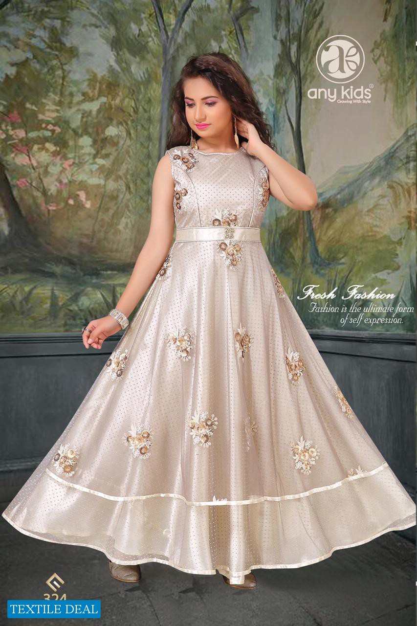Any Kids Vol-26 And Vol-27 Wholesale Kids Gowns Catalog