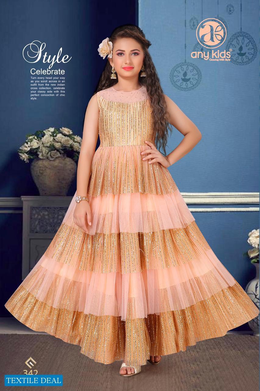 Any Kids Vol-26 And Vol-27 Wholesale Kids Gowns Catalog