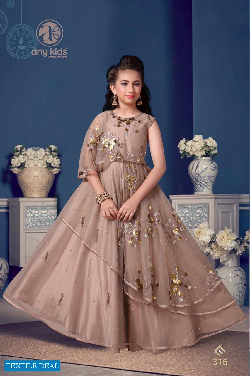 Any Kids Vol-26 And Vol-27 Wholesale Kids Gowns Catalog