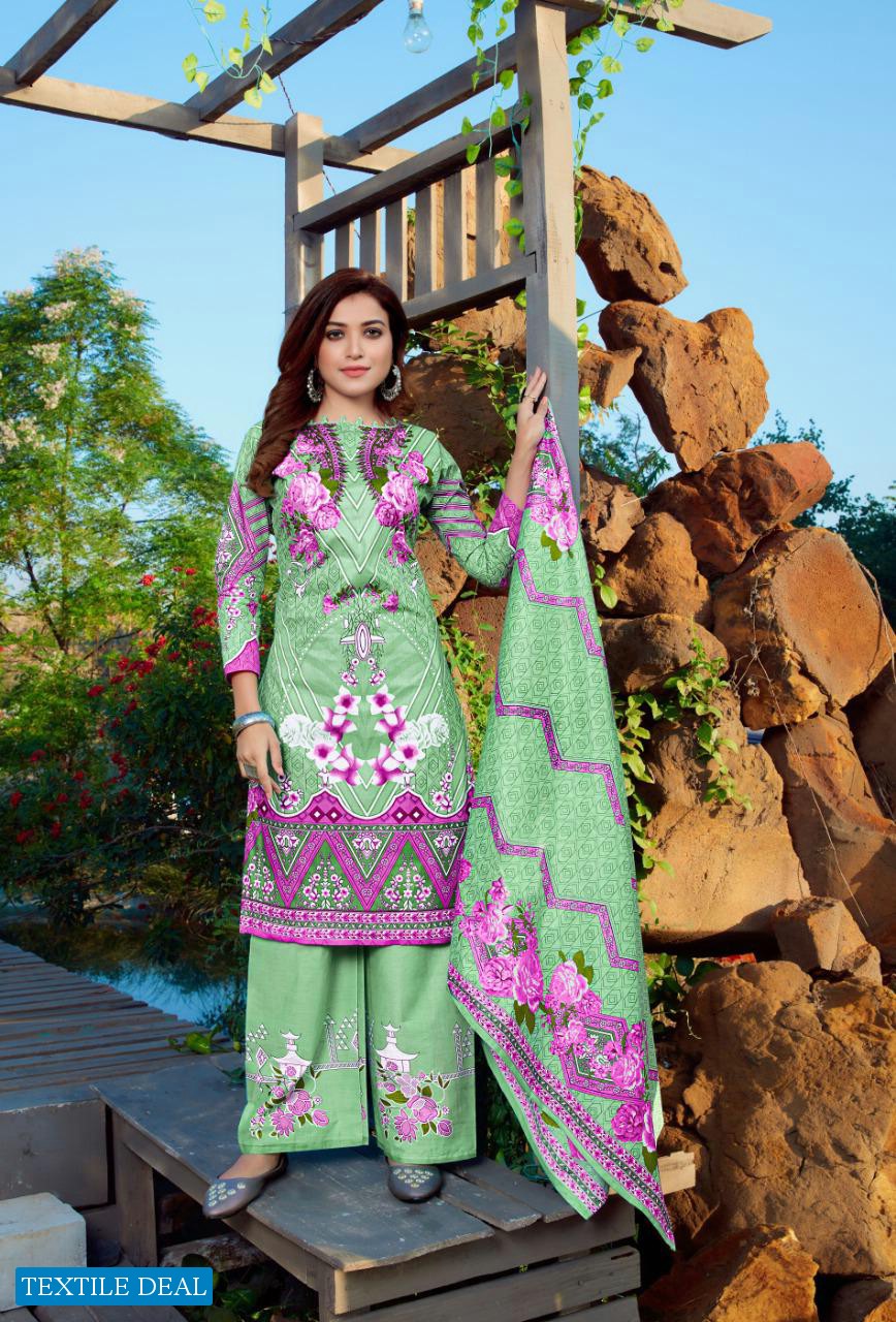 Apna Cotton Aaliya Karachi Vol-18 Wholesale Dress Material