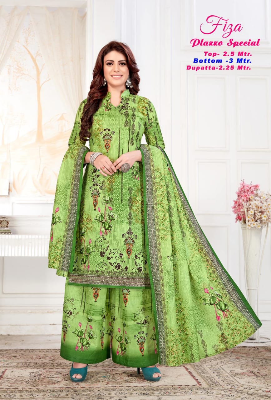 Apna Cotton Fiza Plazo Special Vol-4 Wholesale Formal Dress Material