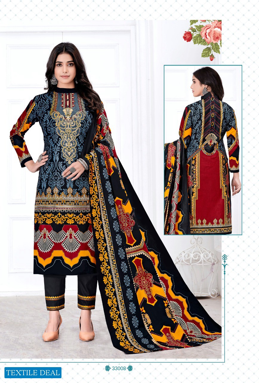 Apna Cotton Razia Sultan Vol-33 Wholesale Cotton Printed Dress Material