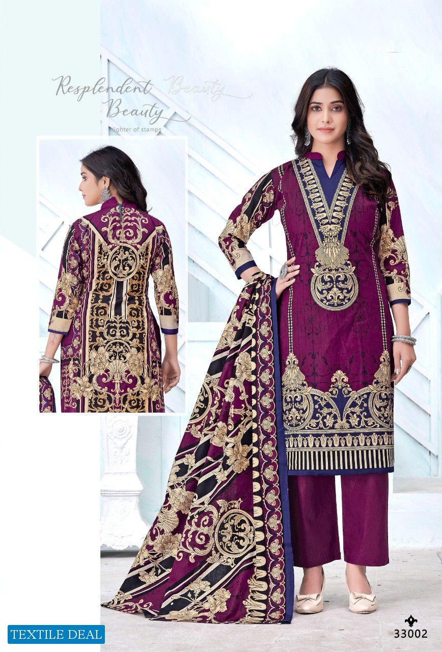 Apna Cotton Razia Sultan Vol-33 Wholesale Cotton Printed Dress Material