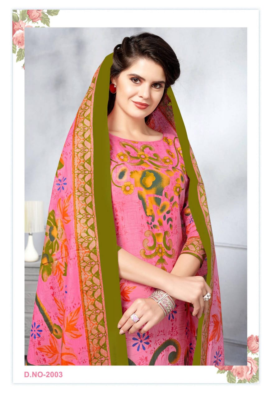 Apna Cotton Saniya Karachi Vol-2 Printed Dress Material