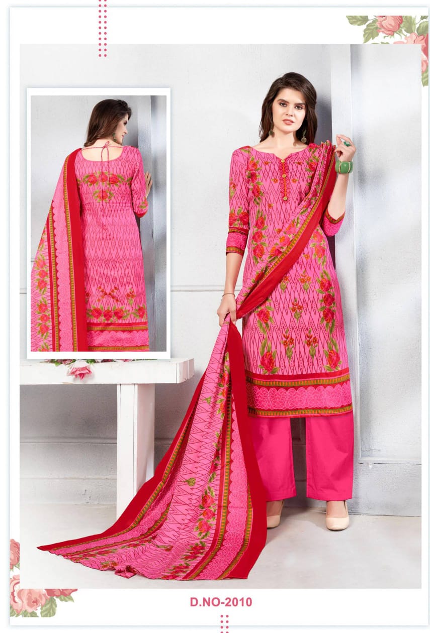 Apna Cotton Saniya Karachi Vol-2 Printed Dress Material