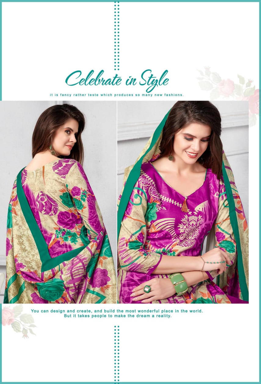 Apna Cotton Saniya Karachi Vol-2 Printed Dress Material