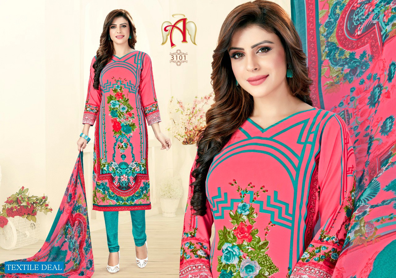 Apple Angel Vol-31 Wholesale printed Dress Material