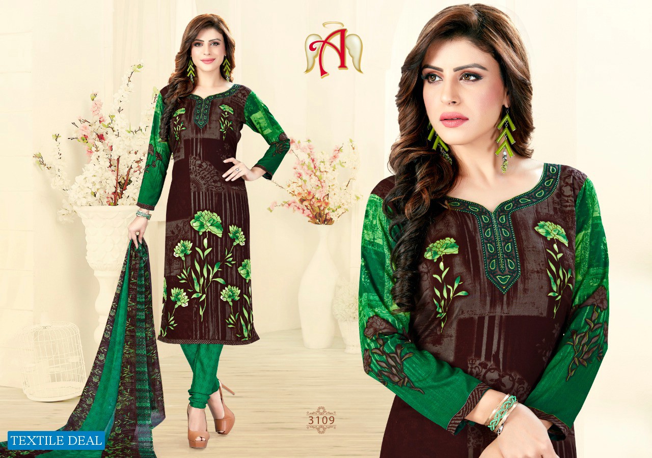 Apple Angel Vol-31 Wholesale printed Dress Material