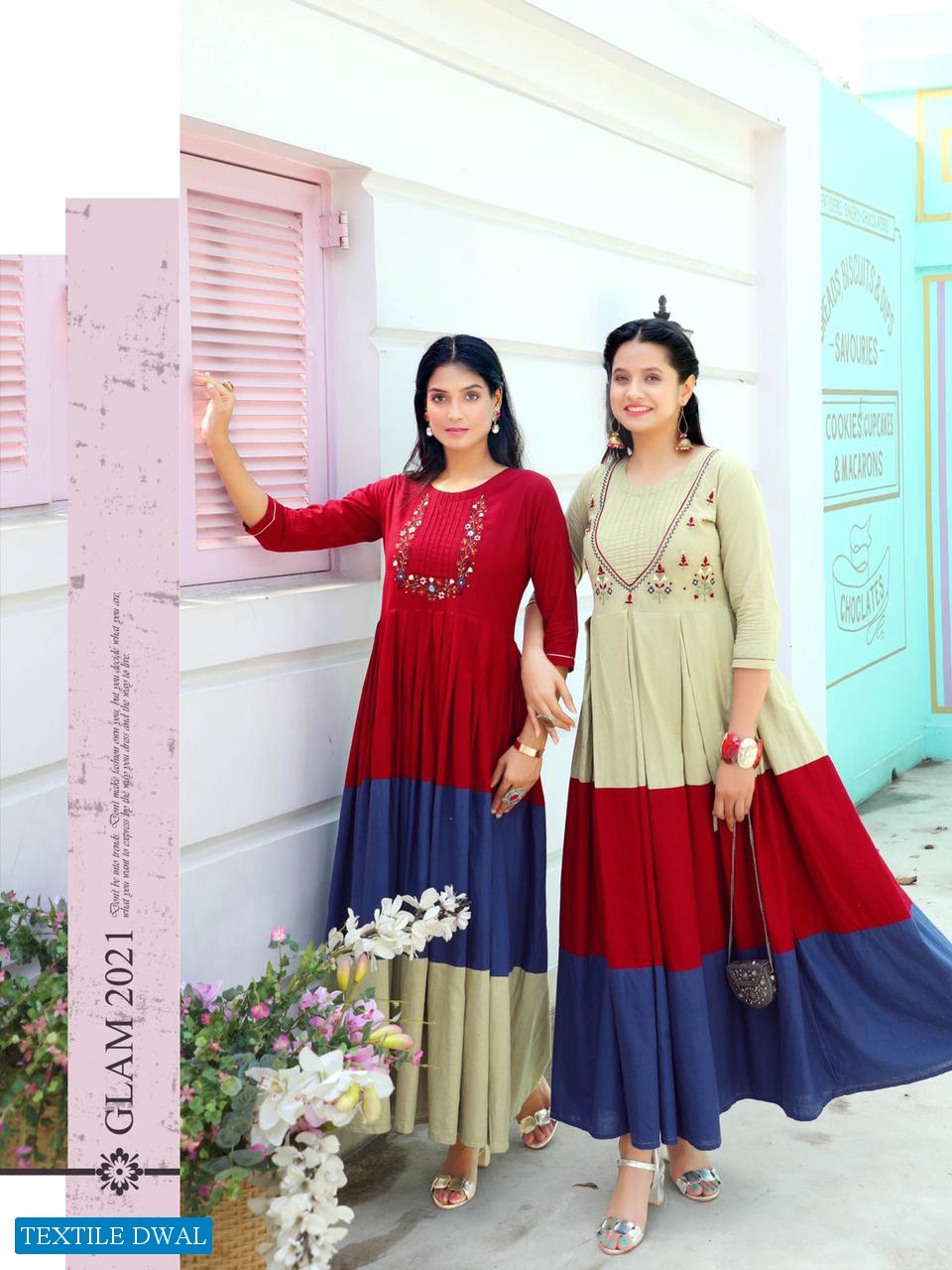 Aradhana Silky Vol-1 Wholesale Cotton With Work Kurtis