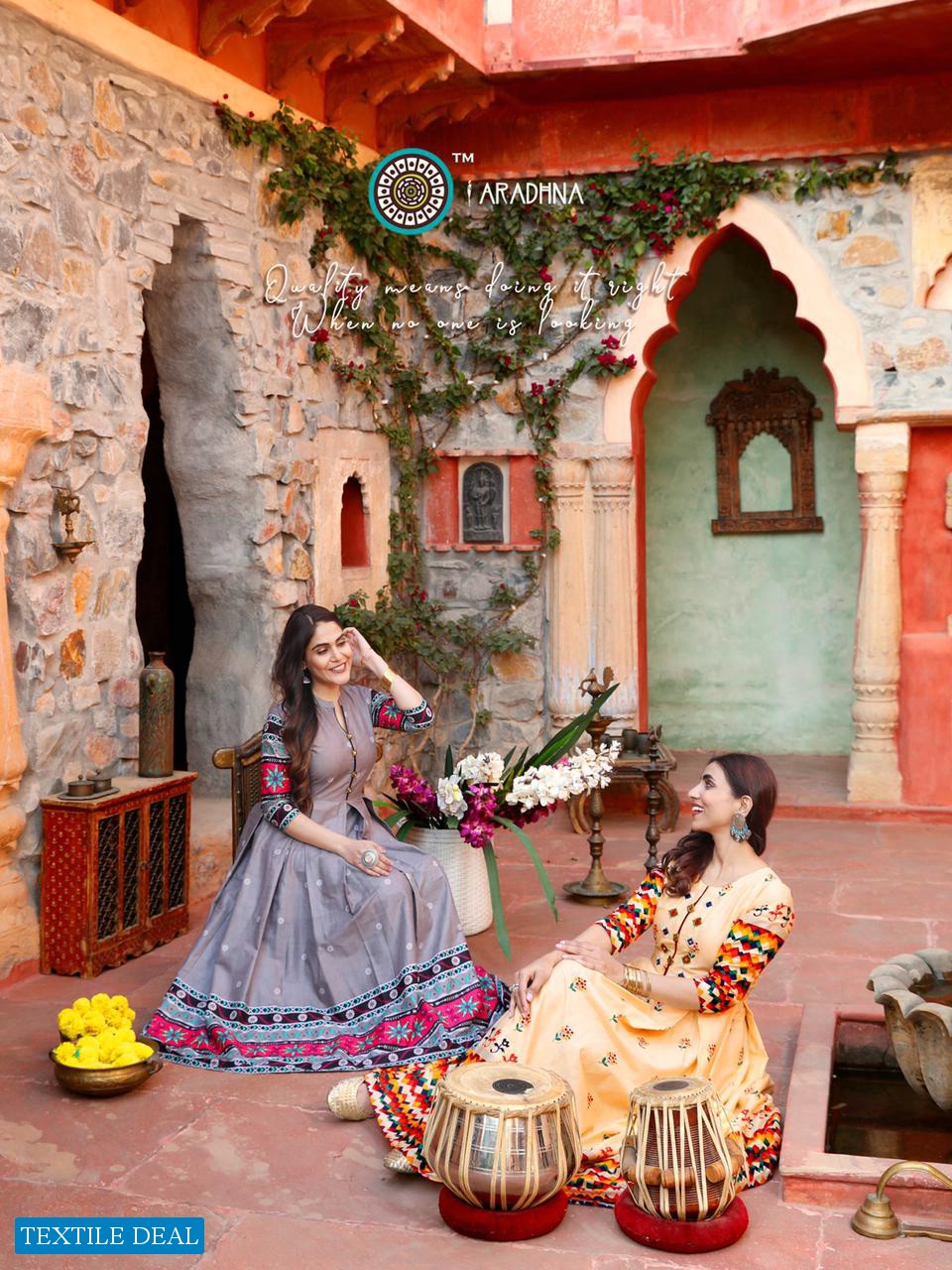 Aradhna Level Vol-3 Wholesale Long Anarkali Kurtis Catalogs