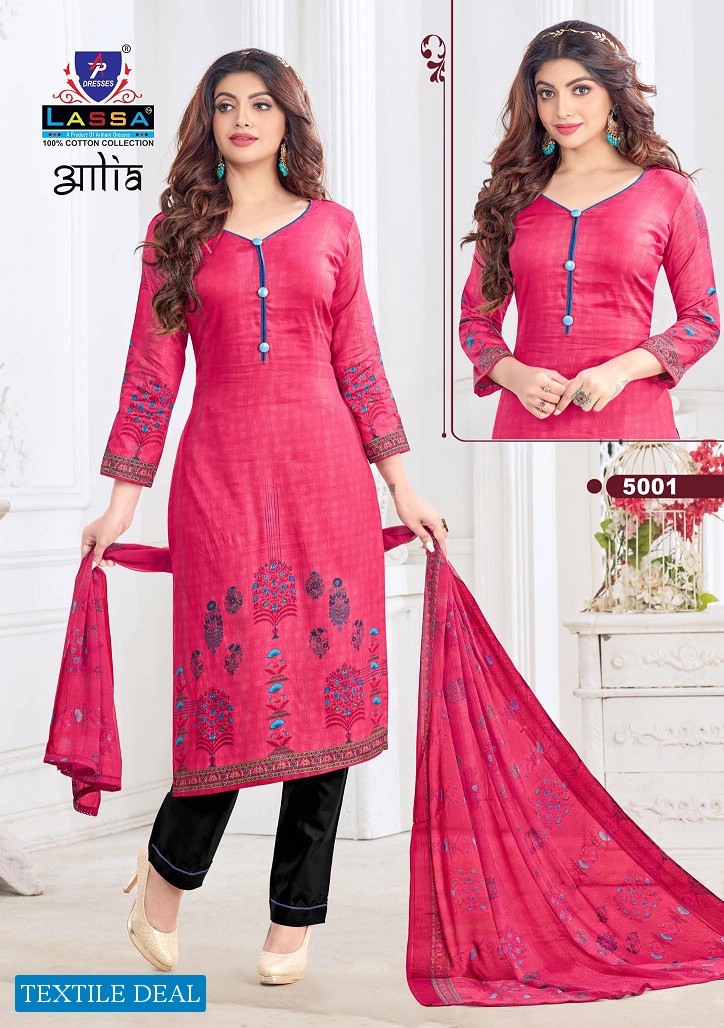 Arihant Lassa Aalia Vol-5 Wholesale Printed Dress Material