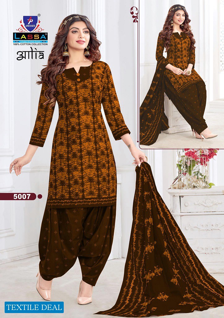 Arihant Lassa Aalia Vol-5 Wholesale Printed Dress Material