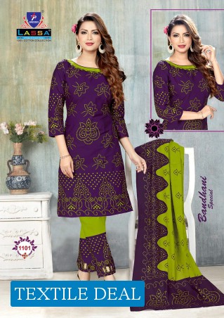 Arihant Lassa Bandhani Special Vol-11 Wholesale Formal Dress Material