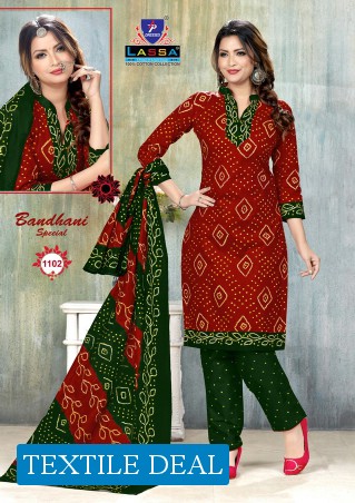 Arihant Lassa Bandhani Special Vol-11 Wholesale Formal Dress Material