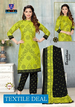 Arihant Lassa Bandhani Special Vol-11 Wholesale Formal Dress Material