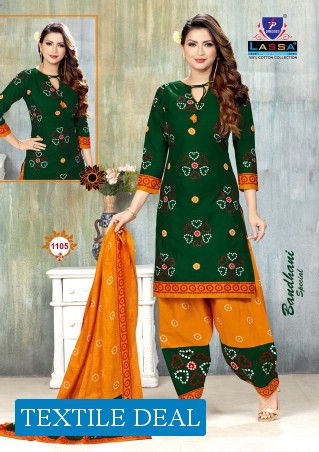 Arihant Lassa Bandhani Special Vol-11 Wholesale Formal Dress Material