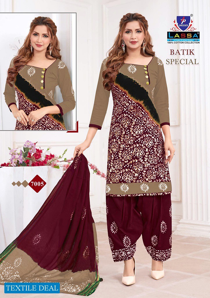 Arihant Lassa Batik Special Vol-7 Wholesale Formal Dress Material
